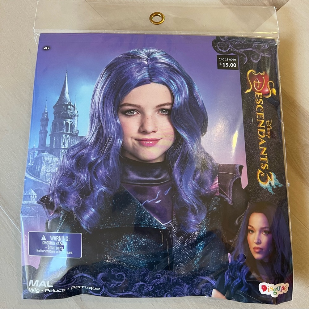 Disney Descendants 3 Mal wig